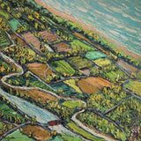 OVERVIEW ▪36X36X2 ▪OILS ▪︎TEXTURED