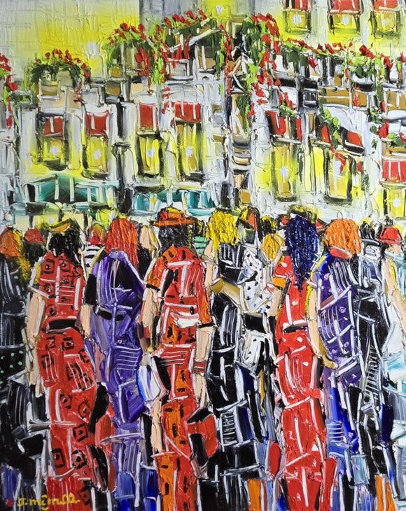 THE EVENT  ▪20X24X1.5  ▪OILS  ▪TEXTURED