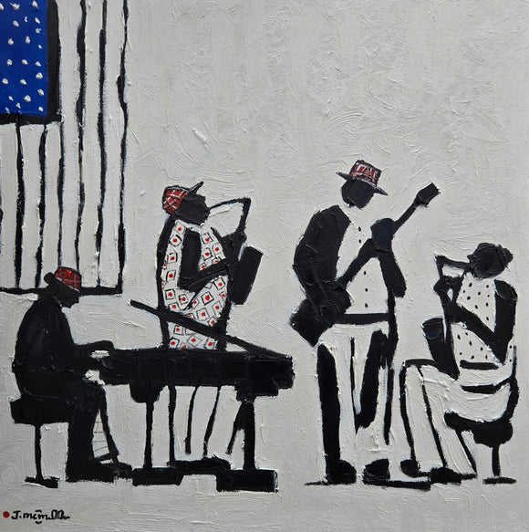 MUSICAL TIMES  ▪24X24X1.5  ▪OILS ▪︎TEXTURED