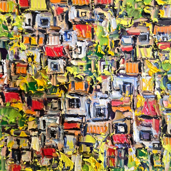 DASH SHANTY  ▪︎10X10X1.5  ▪︎OILS ▪︎TEXTURED