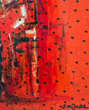 HIDING  ▪︎24X36X1.5  ▪OILS ▪︎TEXTURED