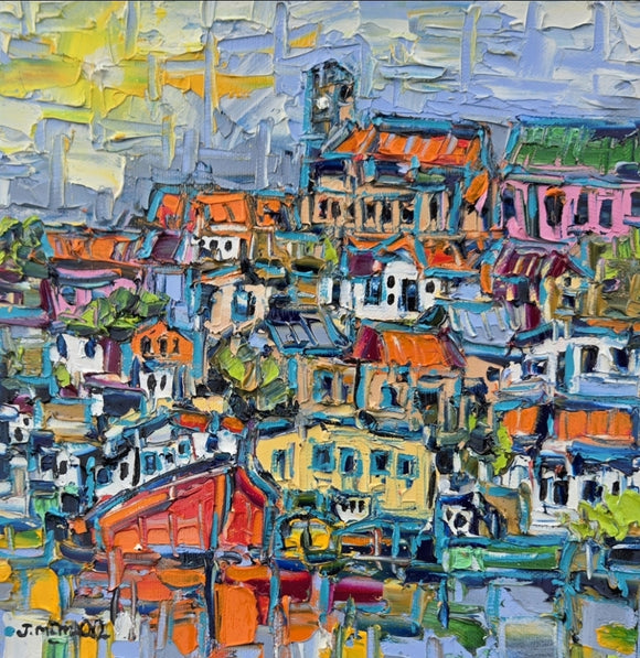 GRENADA ▪︎10X10X1.5  ▪︎OILS ▪︎TEXTURED