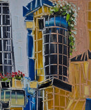 CALICO TOWERS  ▪︎36X36X1.5  ▪︎OILS ▪︎TEXTURED