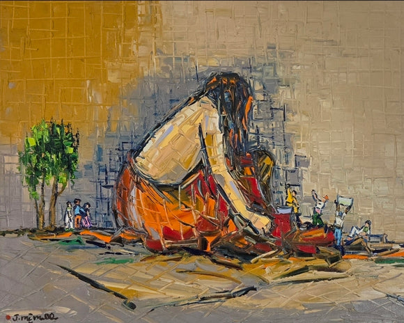 GRACE JUXTAPOSED  ▪︎24X24X1.5  ▪︎OILS  ▪︎TEXTURED