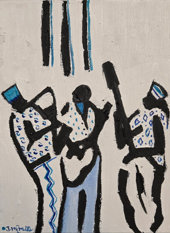 ThE PLAYERS  ▪︎9x12x1.5 ▪︎OILS ▪︎TEXTURED