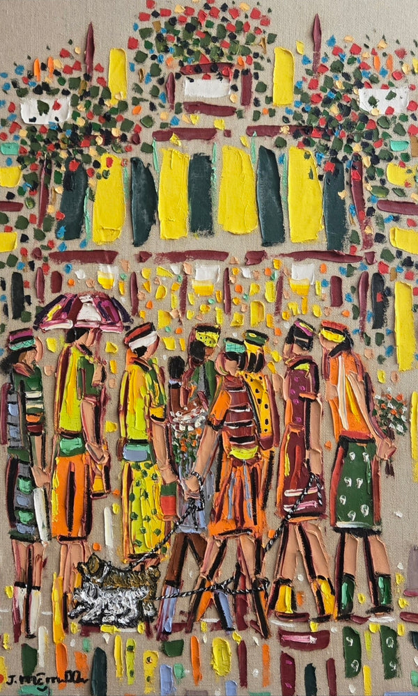 SISTERHOOD  ▪︎20X32X1.4  ▪︎OILS ▪︎TEXTURED