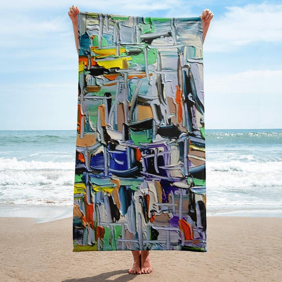 Joachim McMillan MO Seascape Artist Towel